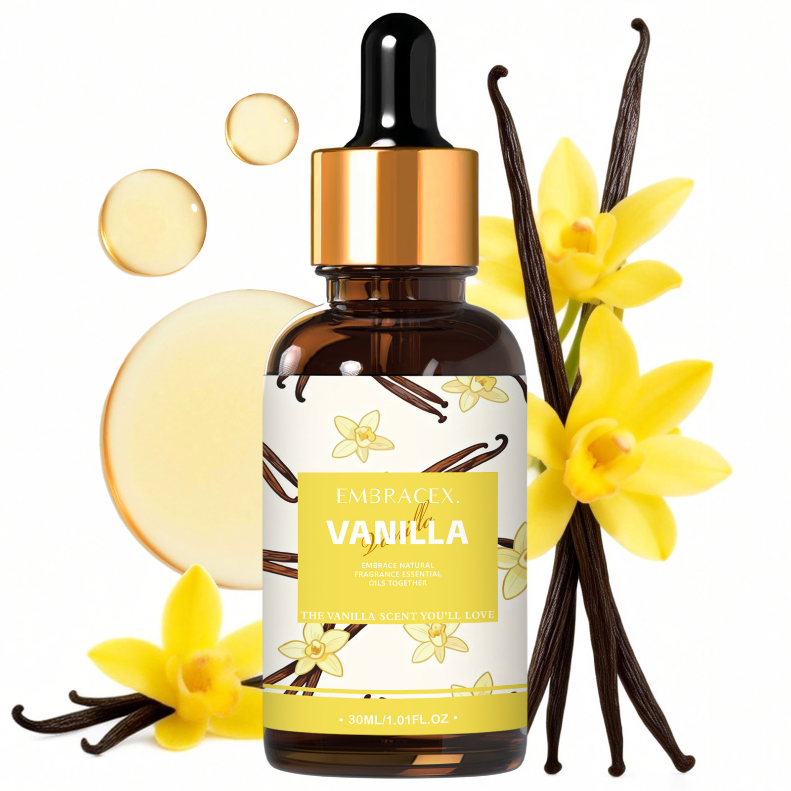 Candle Making Oils - 30 ミリリットルバニラエッセンシャルオイルディフューザーキャンドル用友人へのギフト暖かい香りアロマセラピー