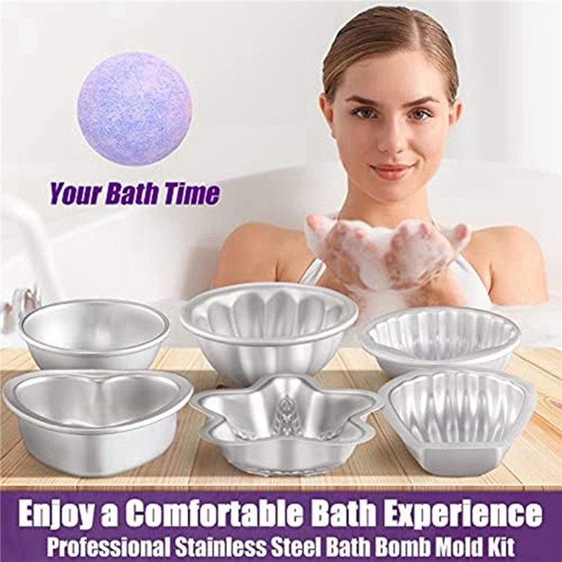 ABKS-24個 6種類の形状 バスクラフト用型 DIY バ - Candle Making Bath のレビューと価格