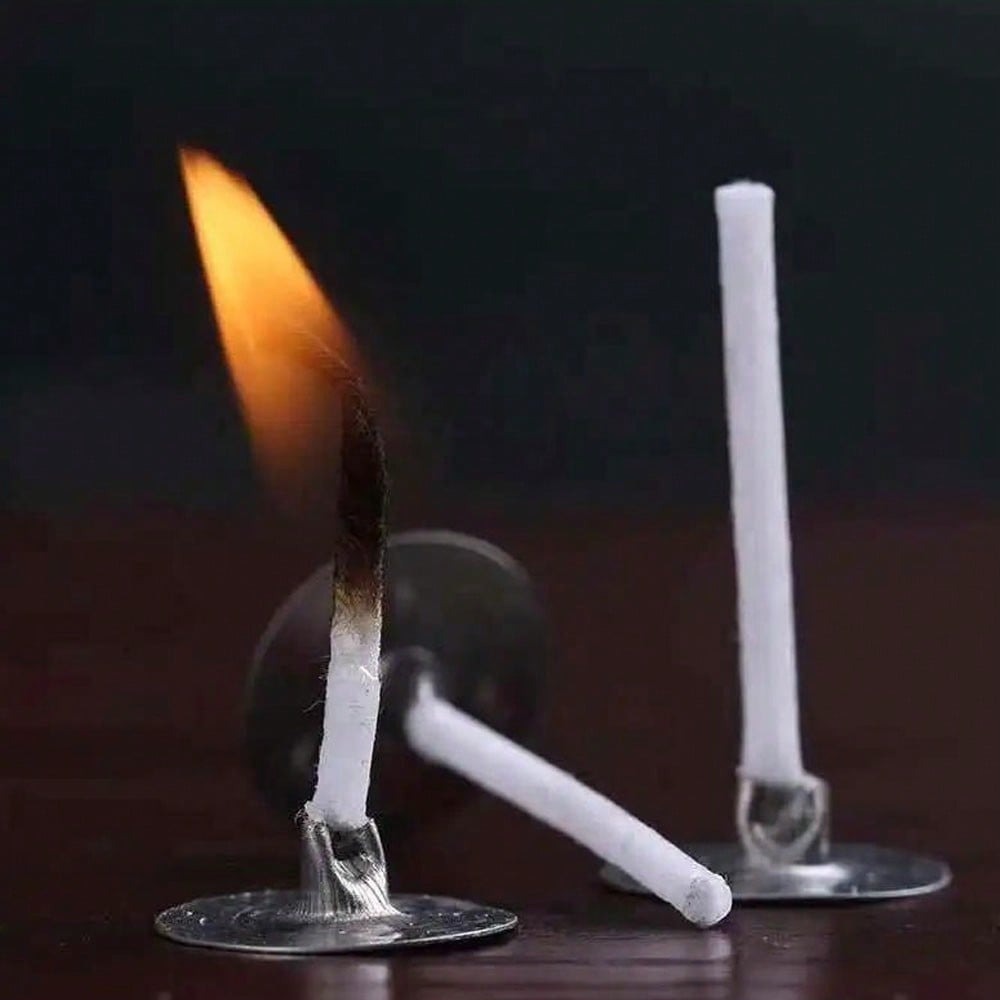 100個のキャンドル芯とベースセット+様々なスタイルの芯ホル - Candle Making Kit For Kids のレビューと価格