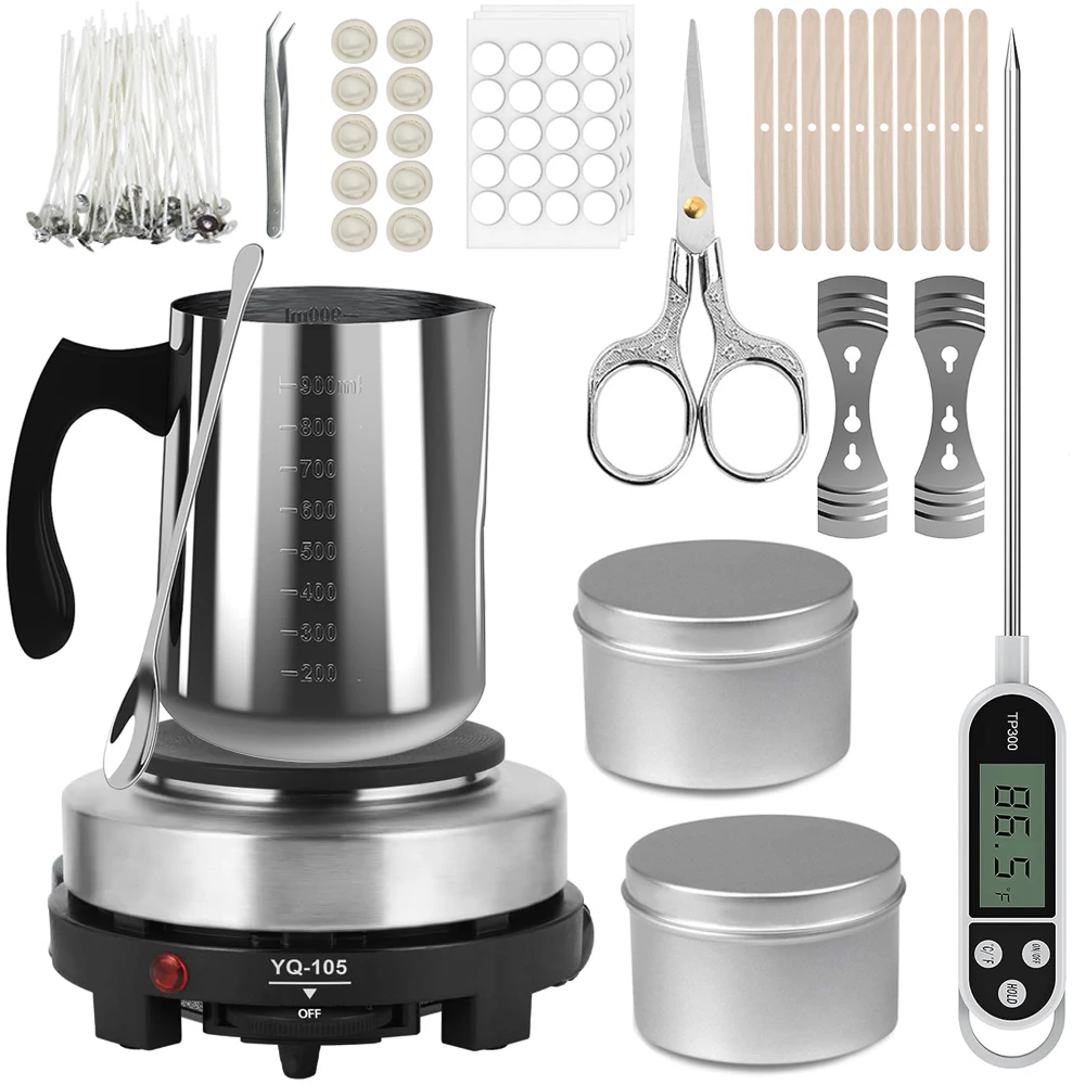 Gemos キャンドル作りキット 500W 電子ストーブ付き - Candle Making Kit For Kids のレビューと価格