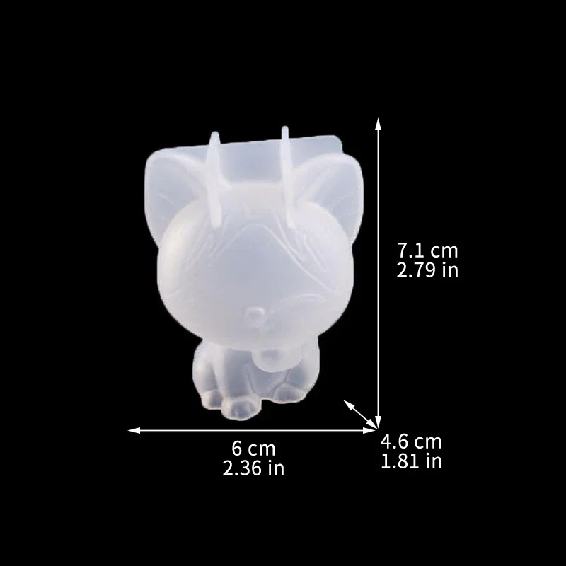 3D 幾何学的なシリコーンユニコーン猫鹿クマ型ソープキャンド - Candle Making Factory のレビューと価格