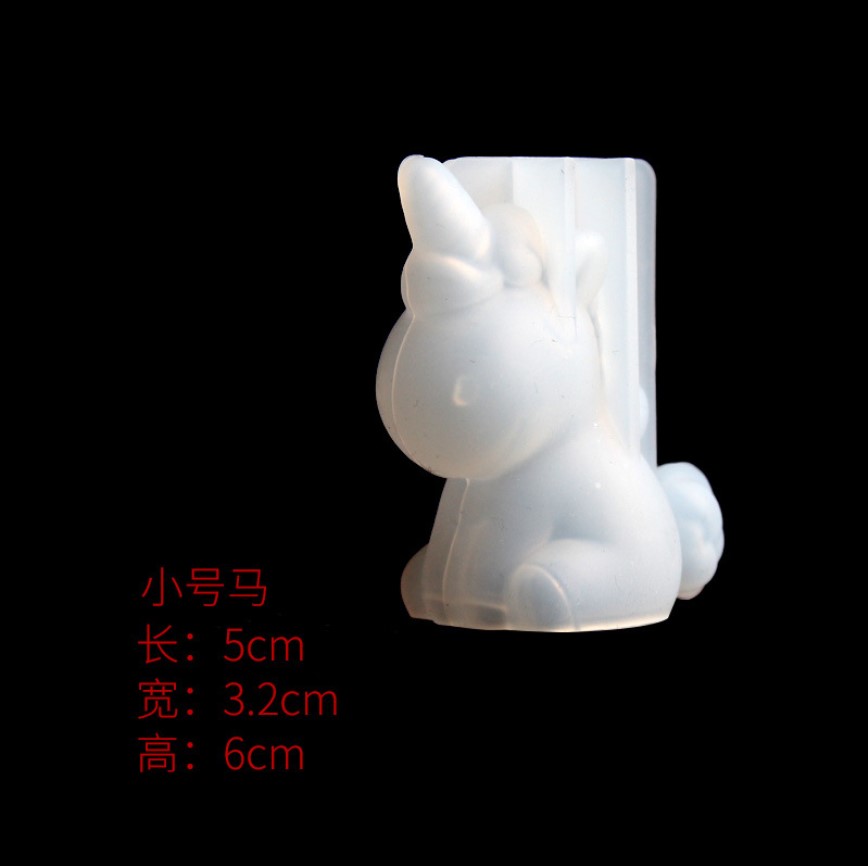 透明ユニコーンシリコーンエポキシ樹脂金型ジオメトリクマウサギ - Candle Making Factory のレビューと価格