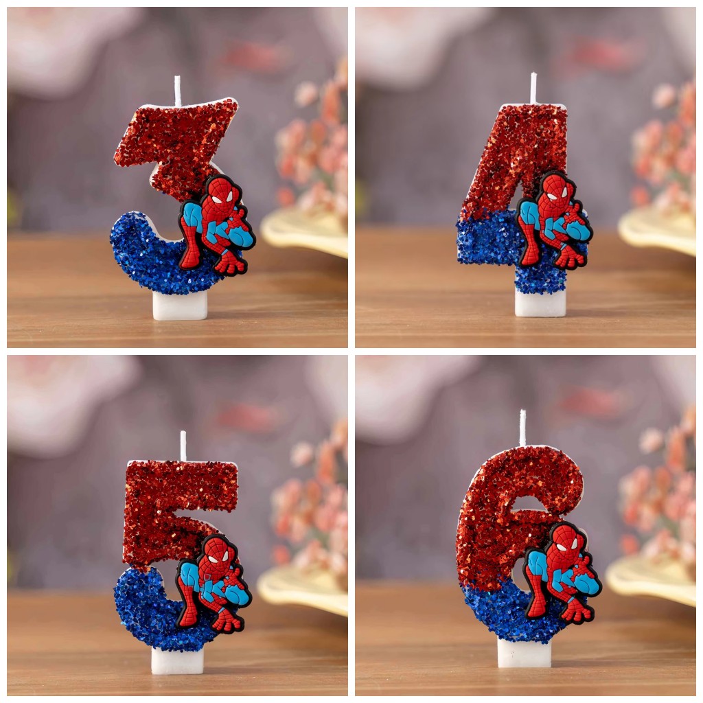 HOT 0-9 スーパーヒーローフィギュアキャンドル かわい - Candle Making Kit For Kids のレビューと価格