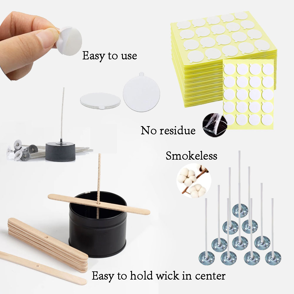 キャンドル作りキット 58 個 蓋付きキャンドルジャー 6  - Candle Making Kit For Kids のレビューと価格