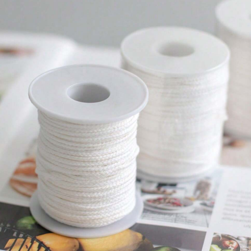 1 ロールキャンドル綿芯 + 100 個金属キャンドル芯サス - Candle Making Kit For Kids のレビューと価格