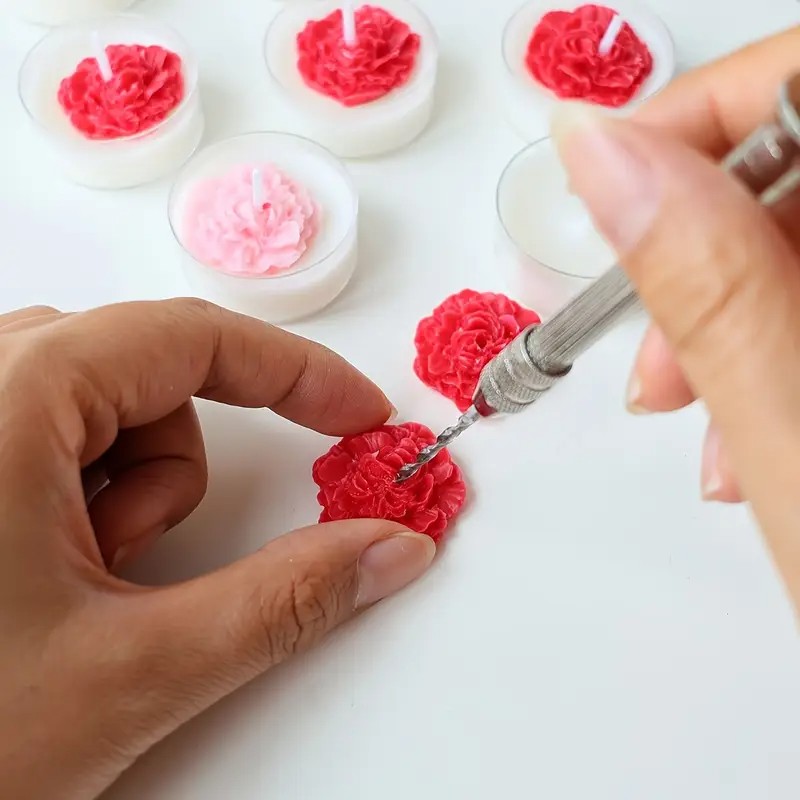キャンドル作り用パンチツールセット、異なる長さのドリルビット - Candle Making Kit For Kids のレビューと価格