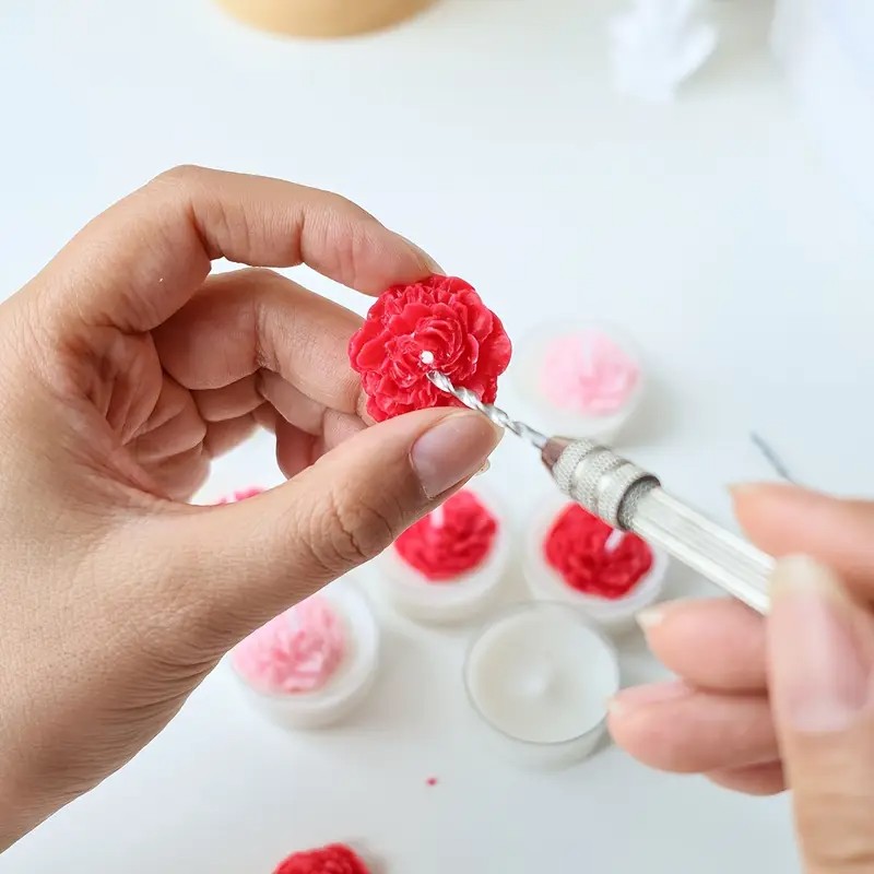 キャンドル作り用パンチツールセット、異なる長さのドリルビット - Candle Making Kit For Kids のレビューと価格