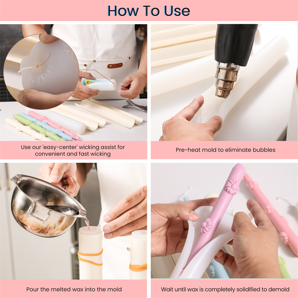 キャンドル作り用のボウルシリコンモールド、キャンドル用のDI - Candle X のレビューと価格